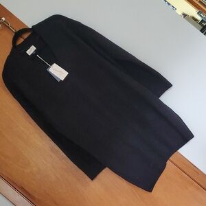 Oversized black sweater dress size L